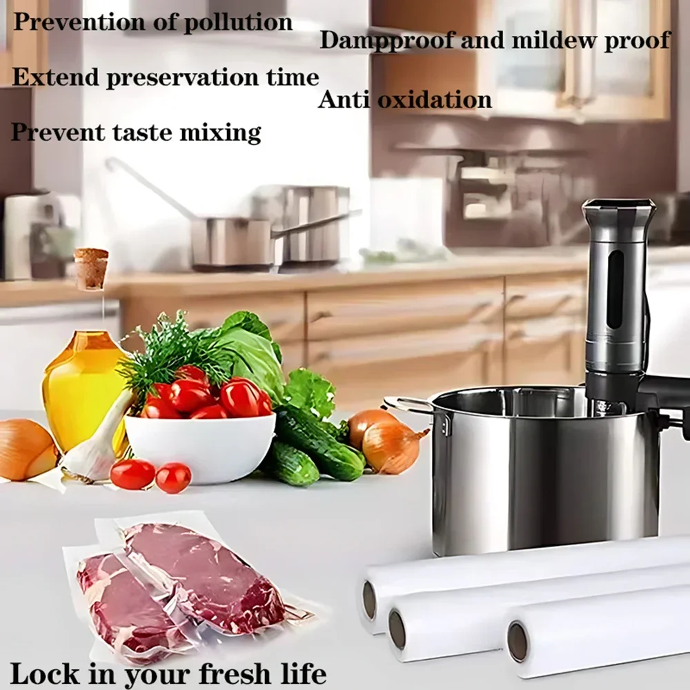 1 Roll Vacuum Bags For Food,Va - đánh giá và giá Meal Prep Fit