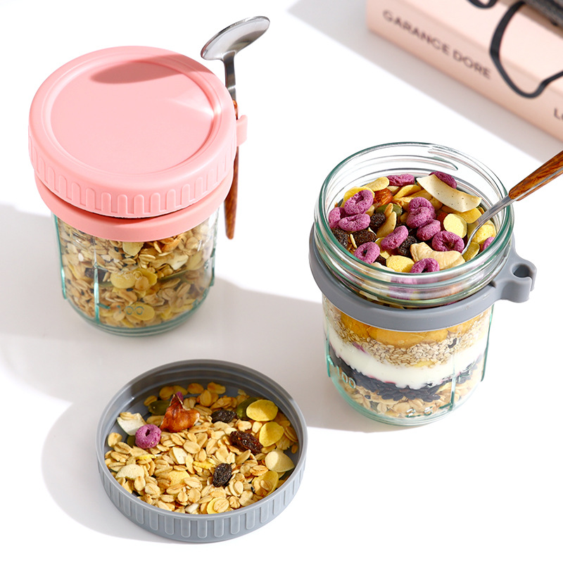 1pcs Overnight Oats Container  - đánh giá và giá Salad Container Jar