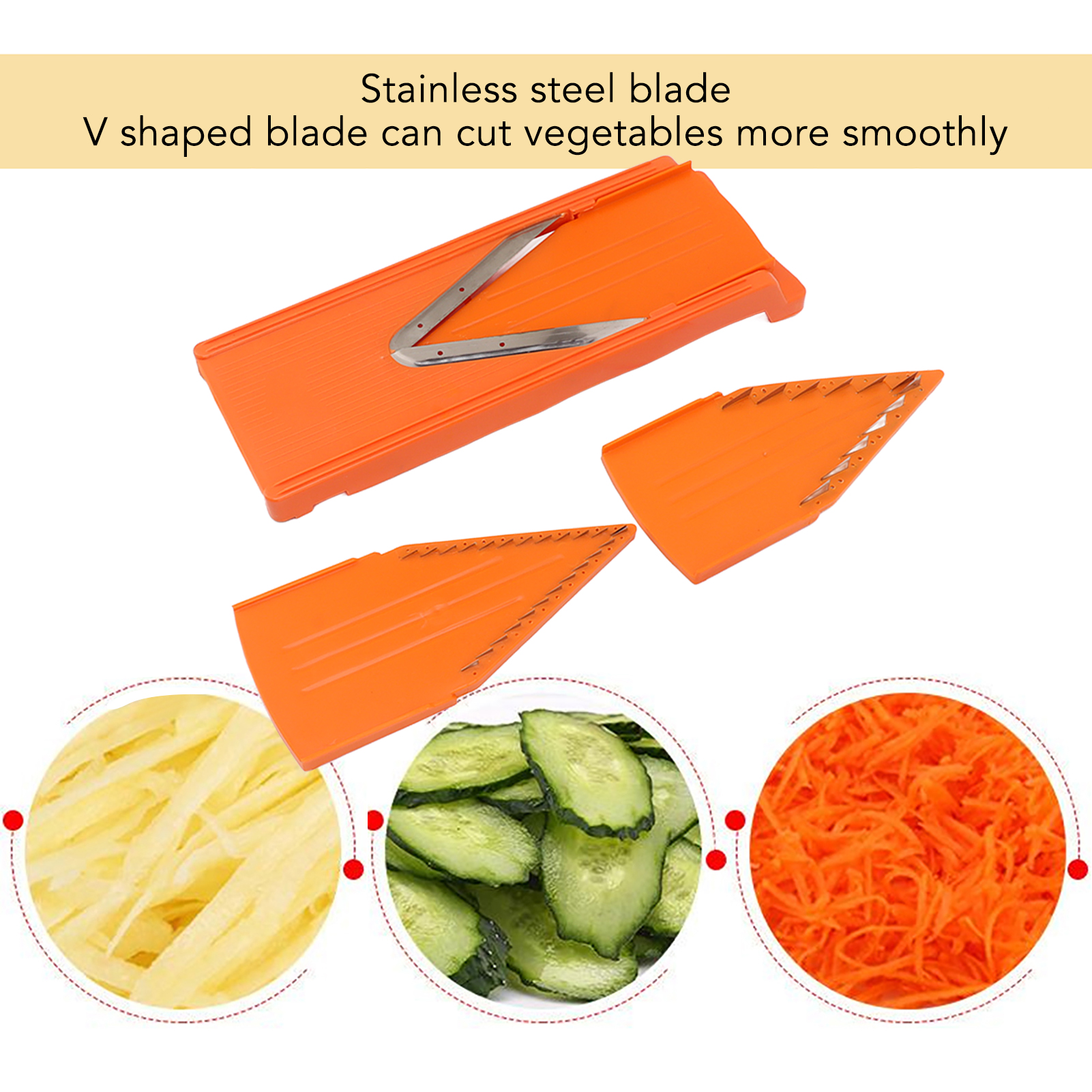 V Blade Mandoline Cutter Veget - đánh giá và giá Mandoline Slicer Guard