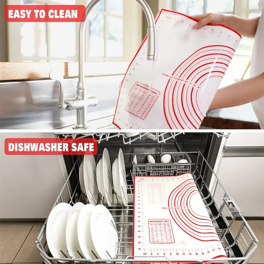 Silicone Baking Mat Kneading P - đánh giá và giá Food Prep Mat
