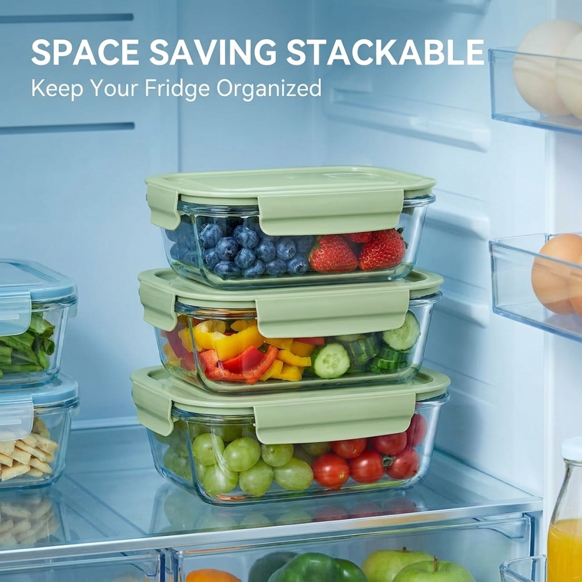 Borosilicate glass lunch box w - đánh giá và giá Meal Prep Glass
