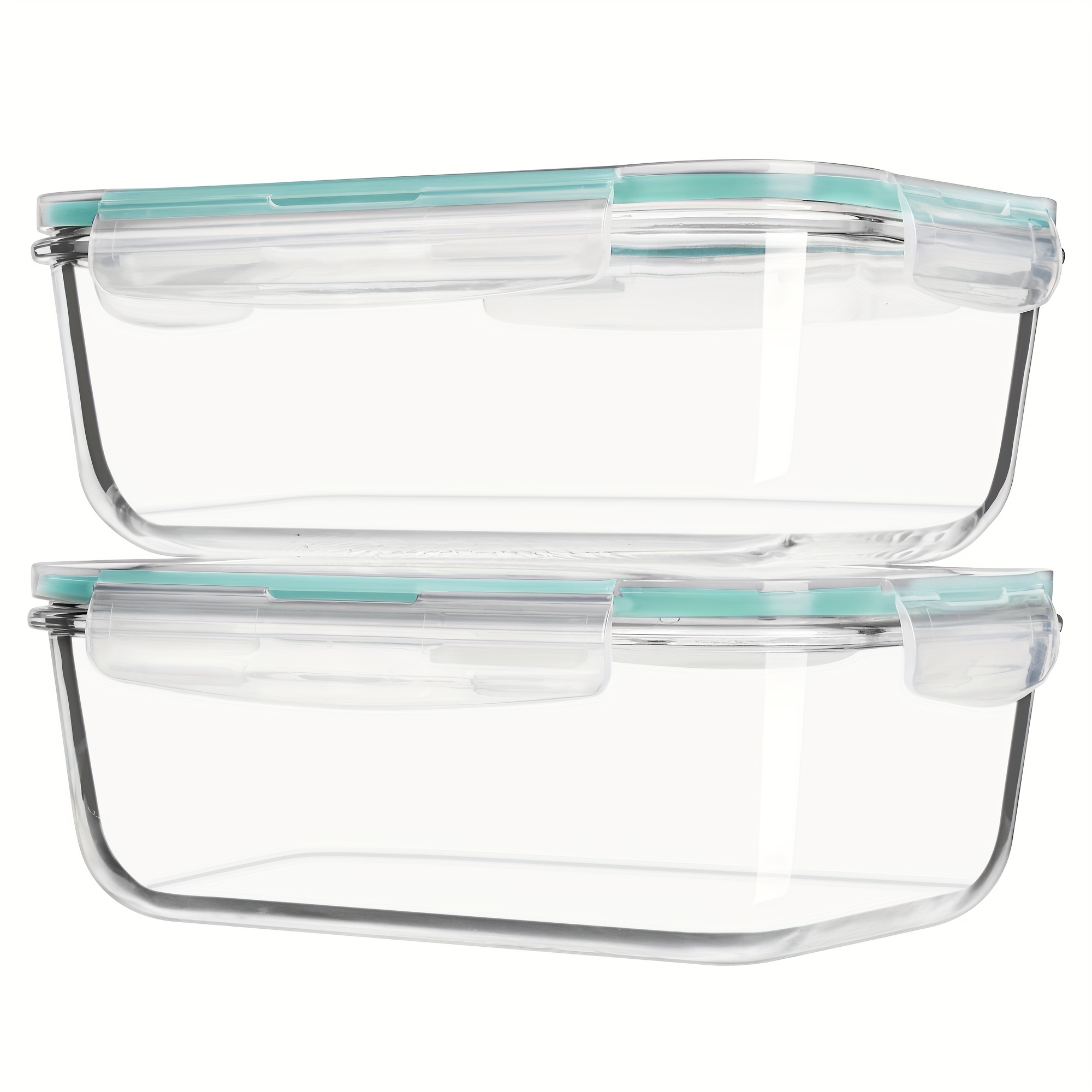 us2Pack 1860ml/ 63oz Large Gla - đánh giá và giá Meal Prep Glass