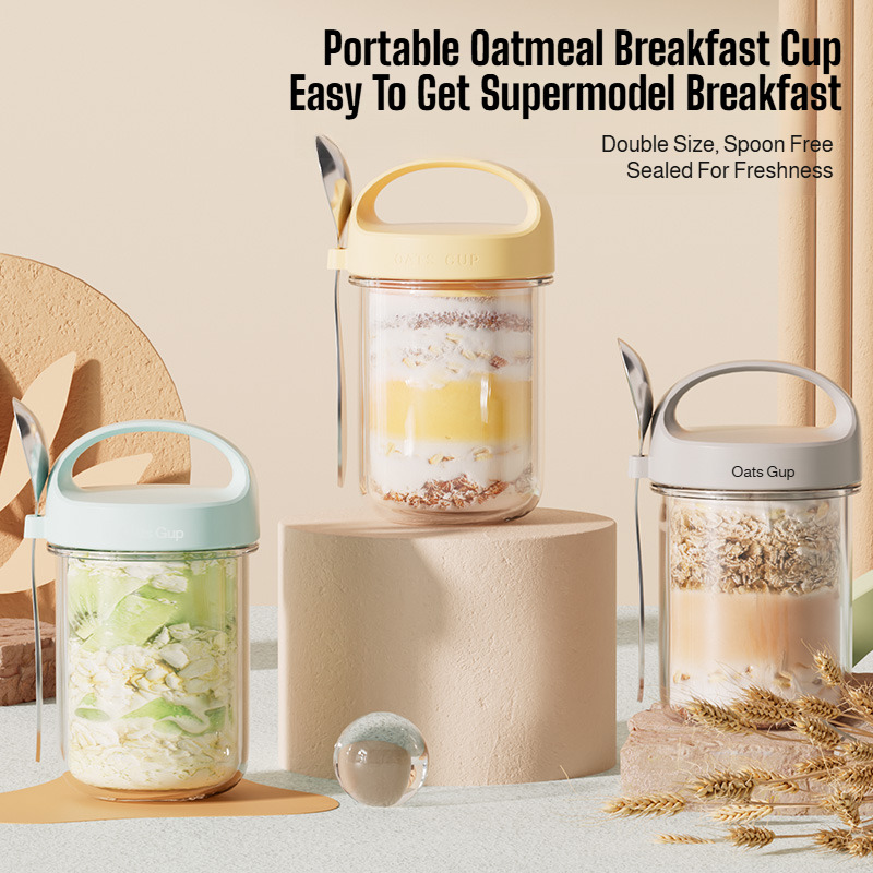 Portable Breakfast Cup Safe Le - đánh giá và giá Meal Prep Fit