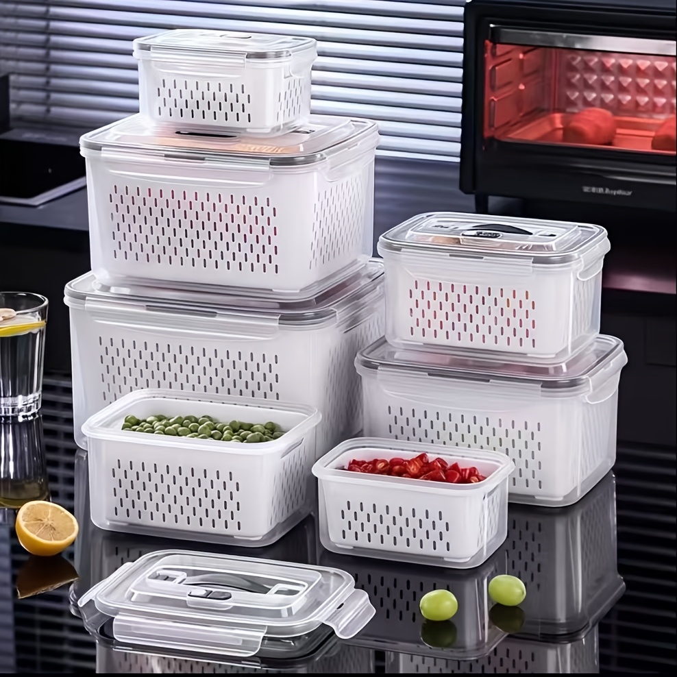 6-Piece Refrigerator Drip Stor - đánh giá và giá Meal Prep Fit