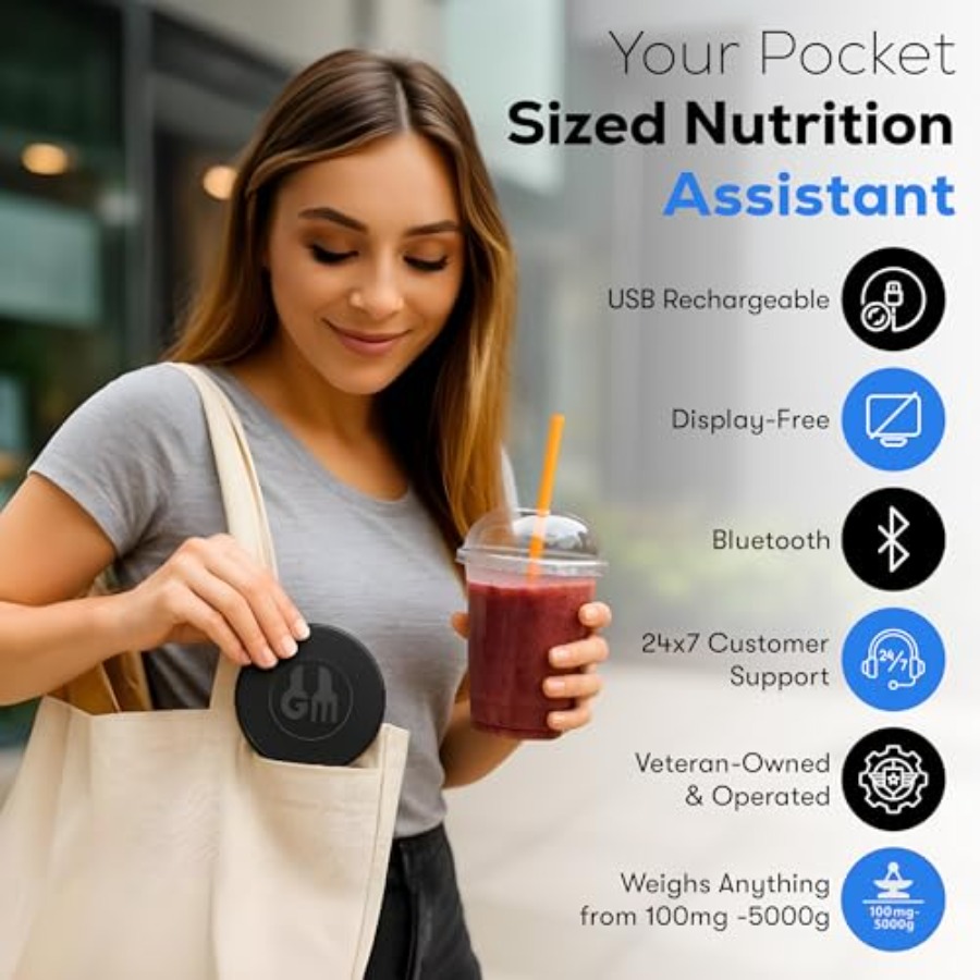 Portable Food Scale with Nutri - đánh giá và giá Meal Prep For Weight Loss