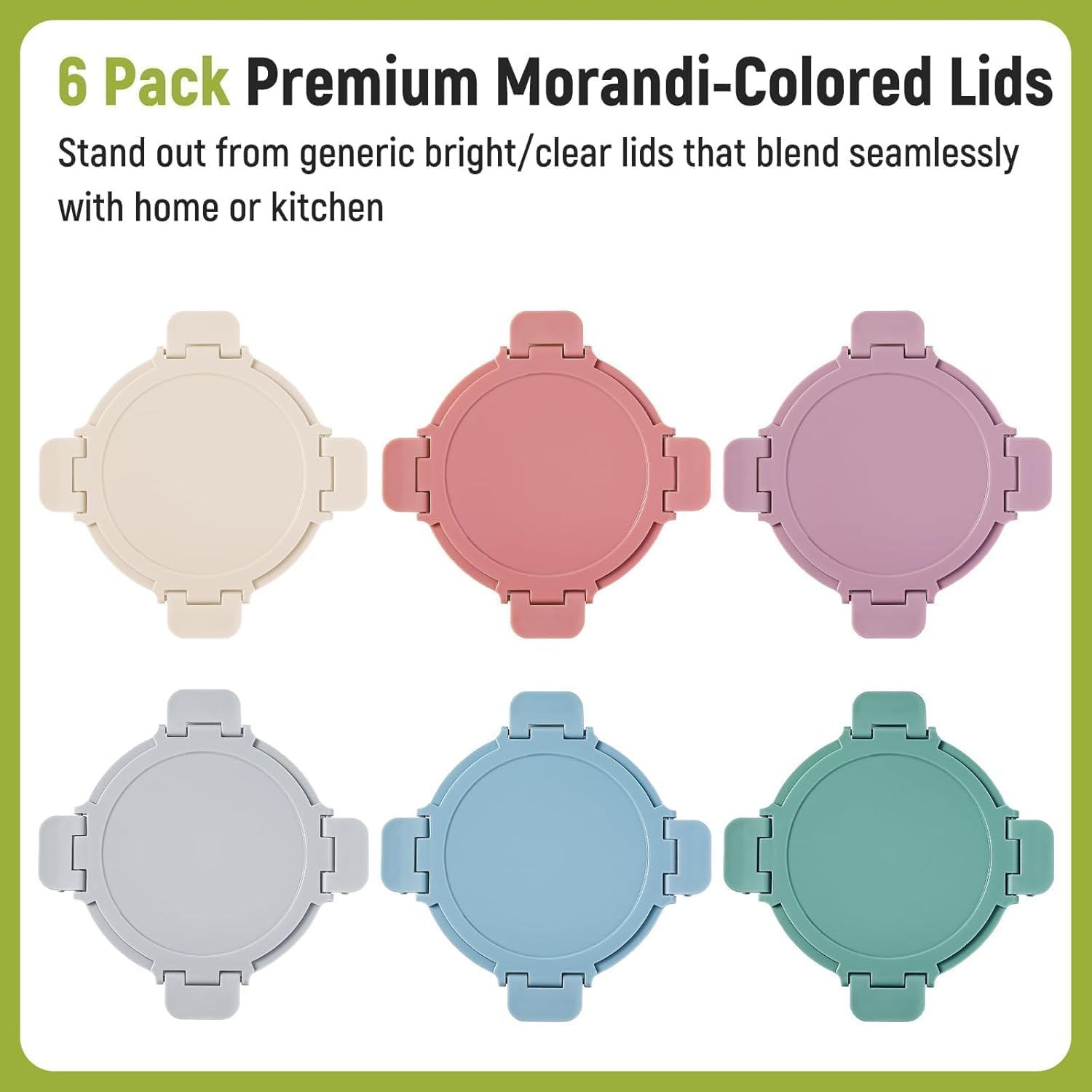 [UPGRADED LID] 6 Sets 3 Cup/24 - đánh giá và giá Meal Prep Glass