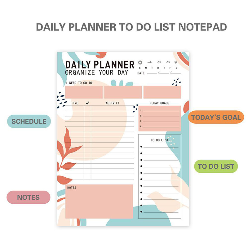 Magnetic Daily Planner Notepad - đánh giá và giá Meal Prep Book