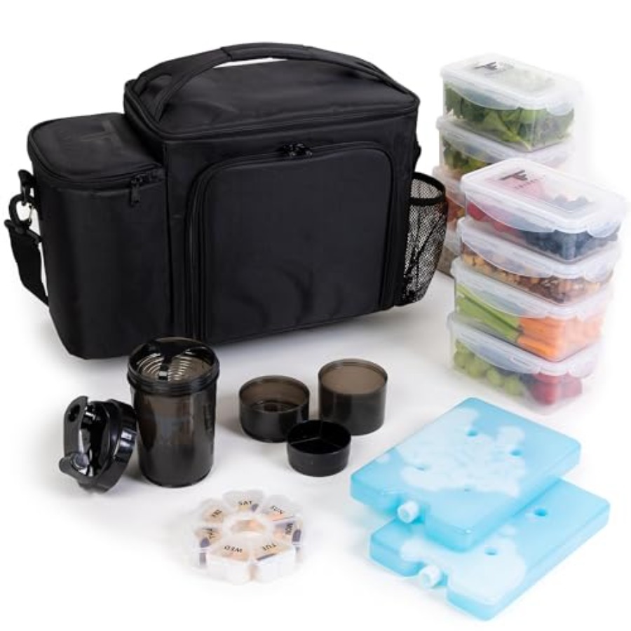 Large Black Meal Prep Lunch Ba - đánh giá và giá Meal Prep Xl