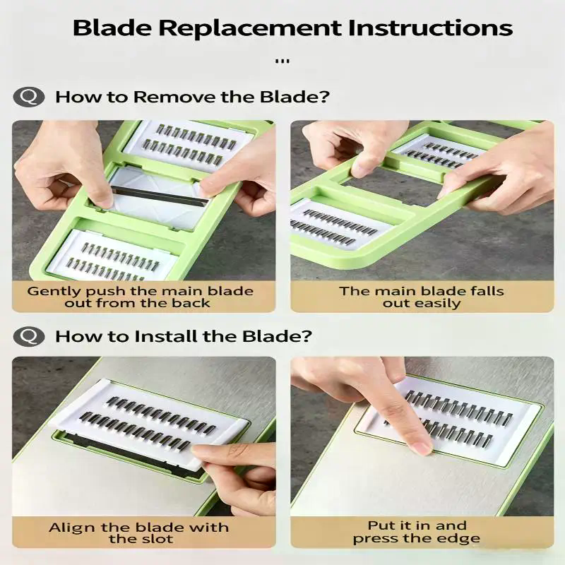 Multi Functional Vegetable Sli - đánh giá và giá Mandoline Slicer Guard